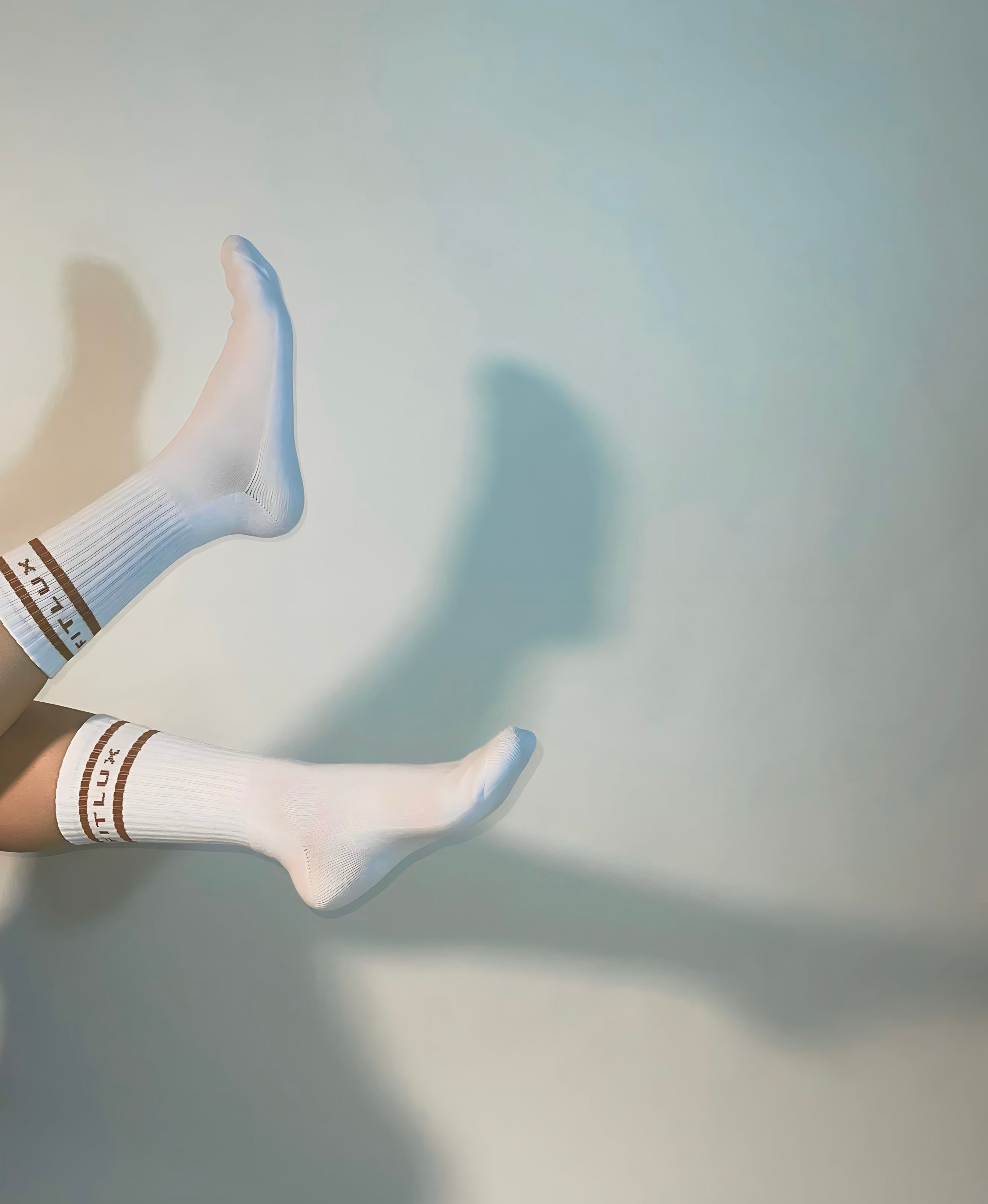 FITLUXX Crew Socks | White