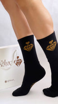 FITLUXX Crew Socks | Black